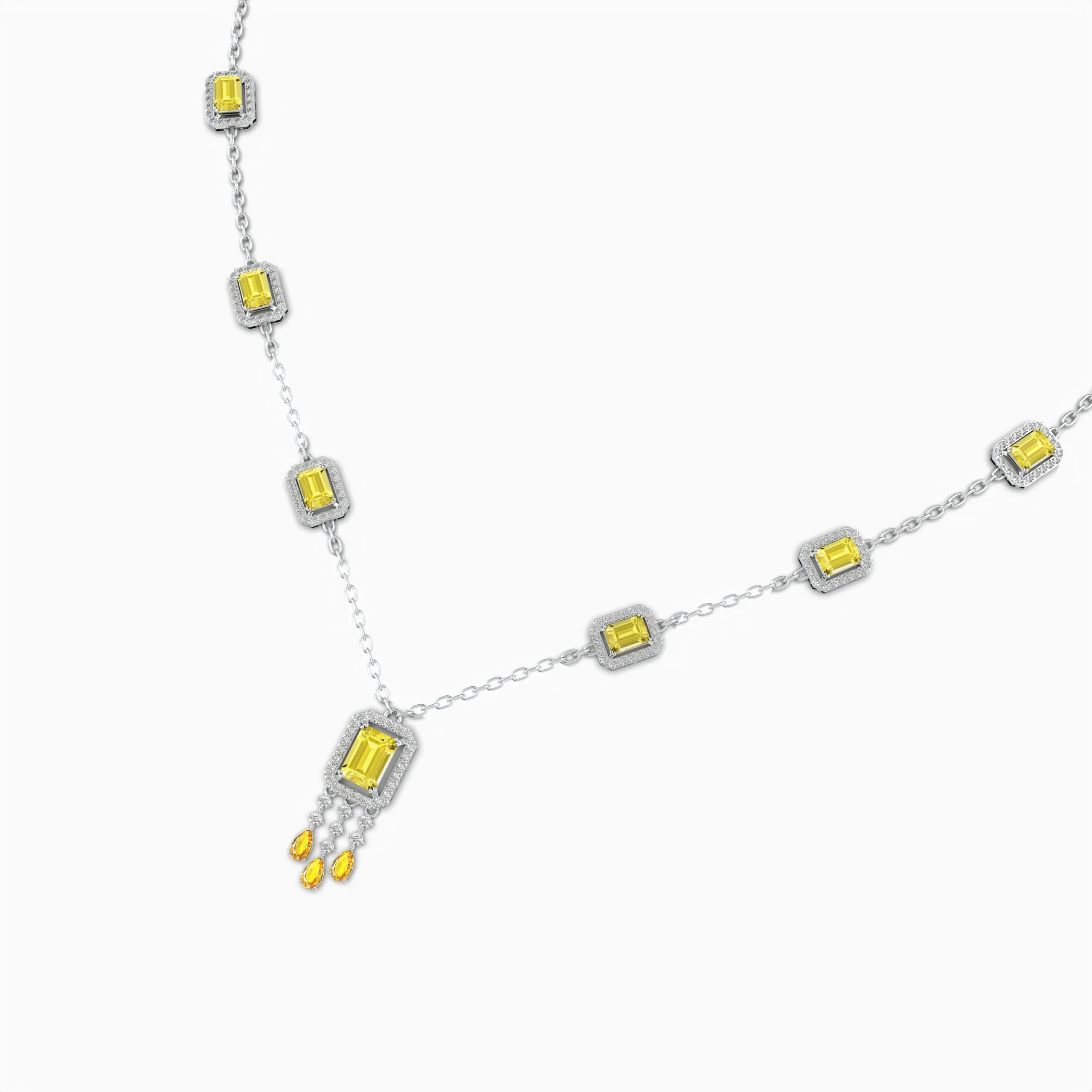 Blue Sapphire Necklace - Ira