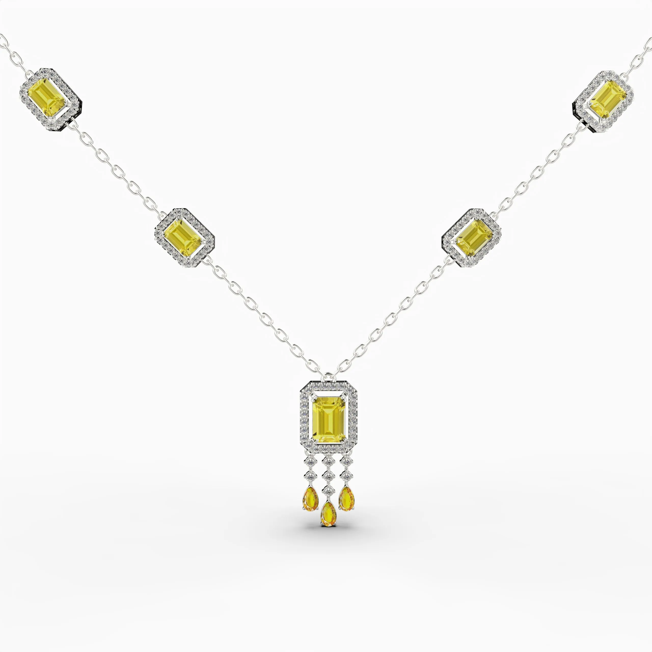 Blue Sapphire Necklace - Ira