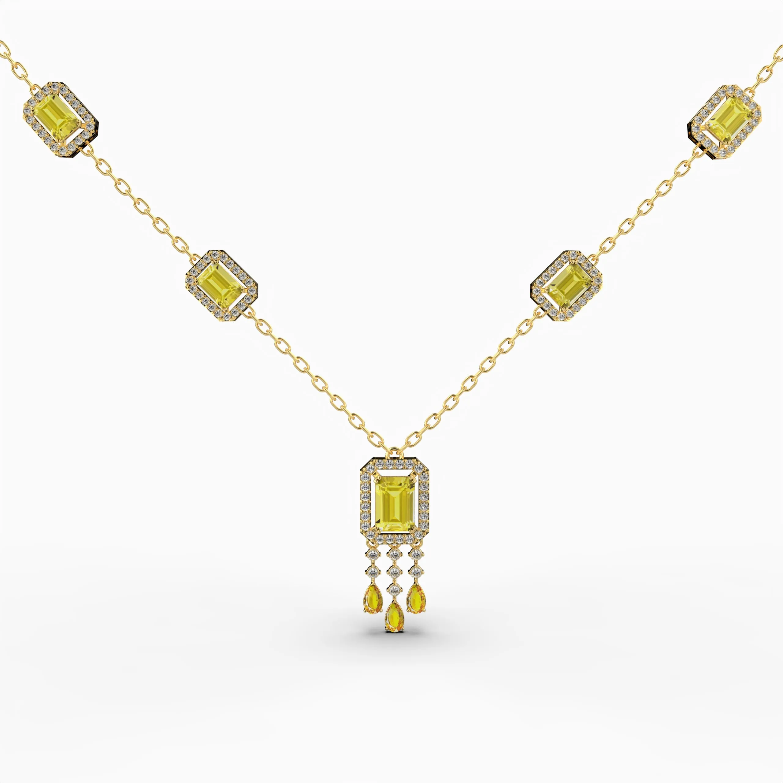 Blue Sapphire Necklace - Ira