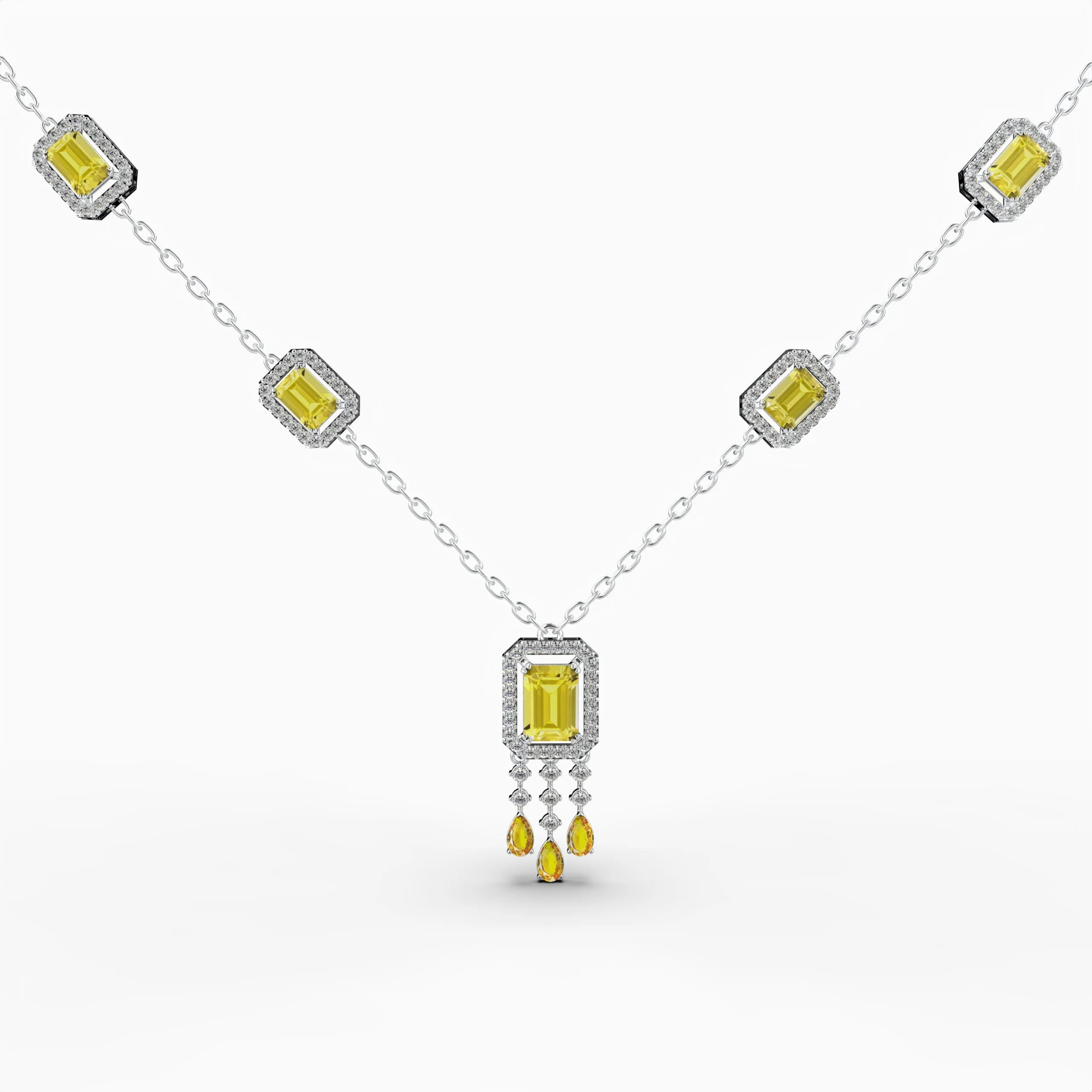 Blue Sapphire Necklace - Ira