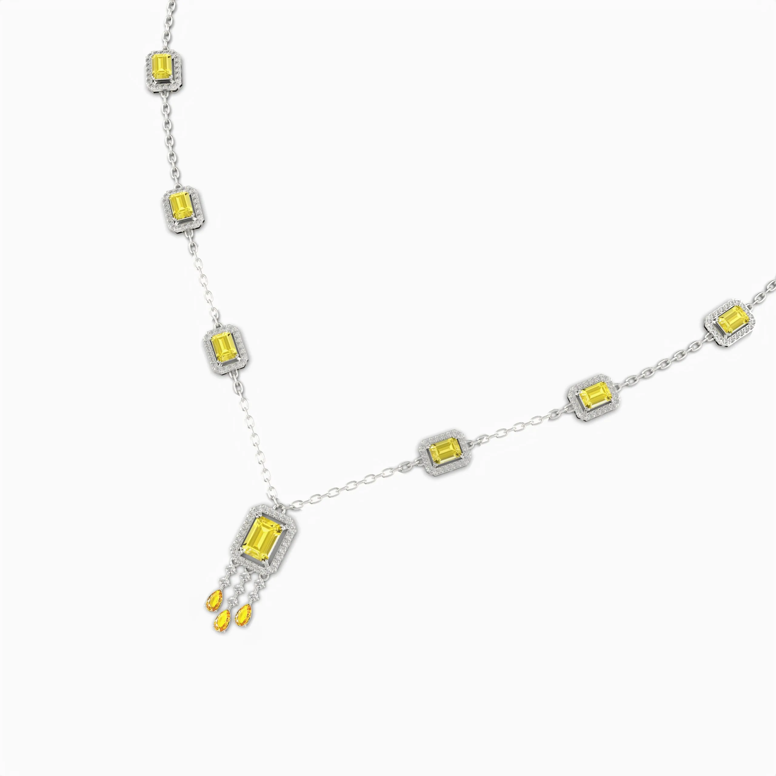 Blue Sapphire Necklace - Ira