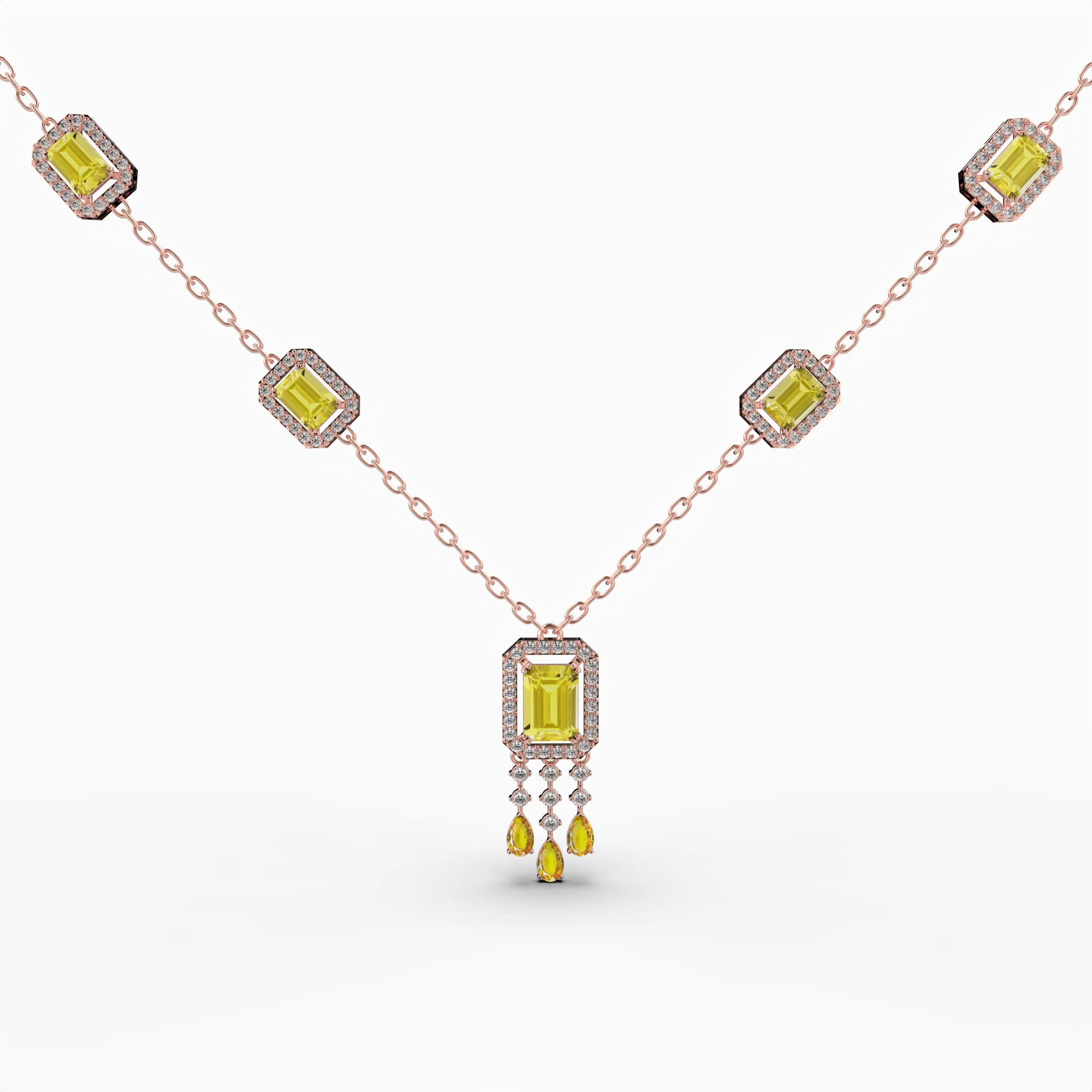 Blue Sapphire Necklace - Ira
