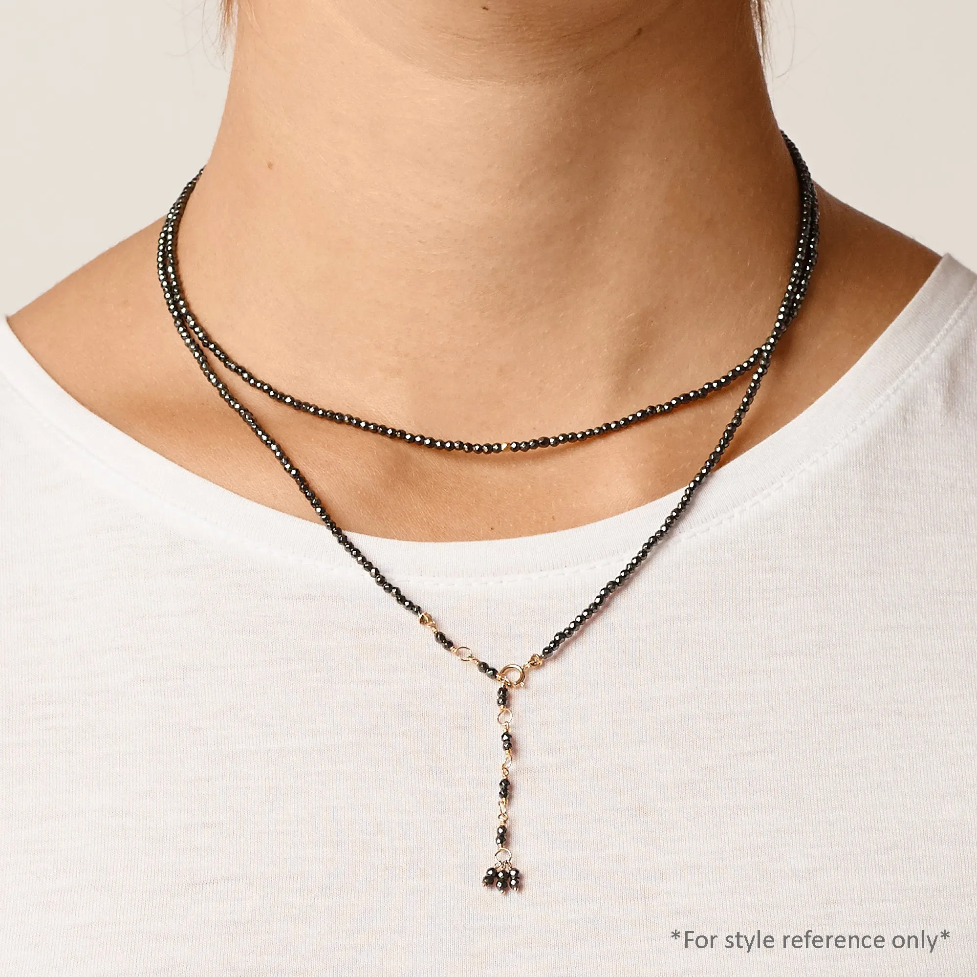 Blue Sapphire Wrap Bracelet - Necklace