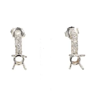 Drop Diamond Earrings