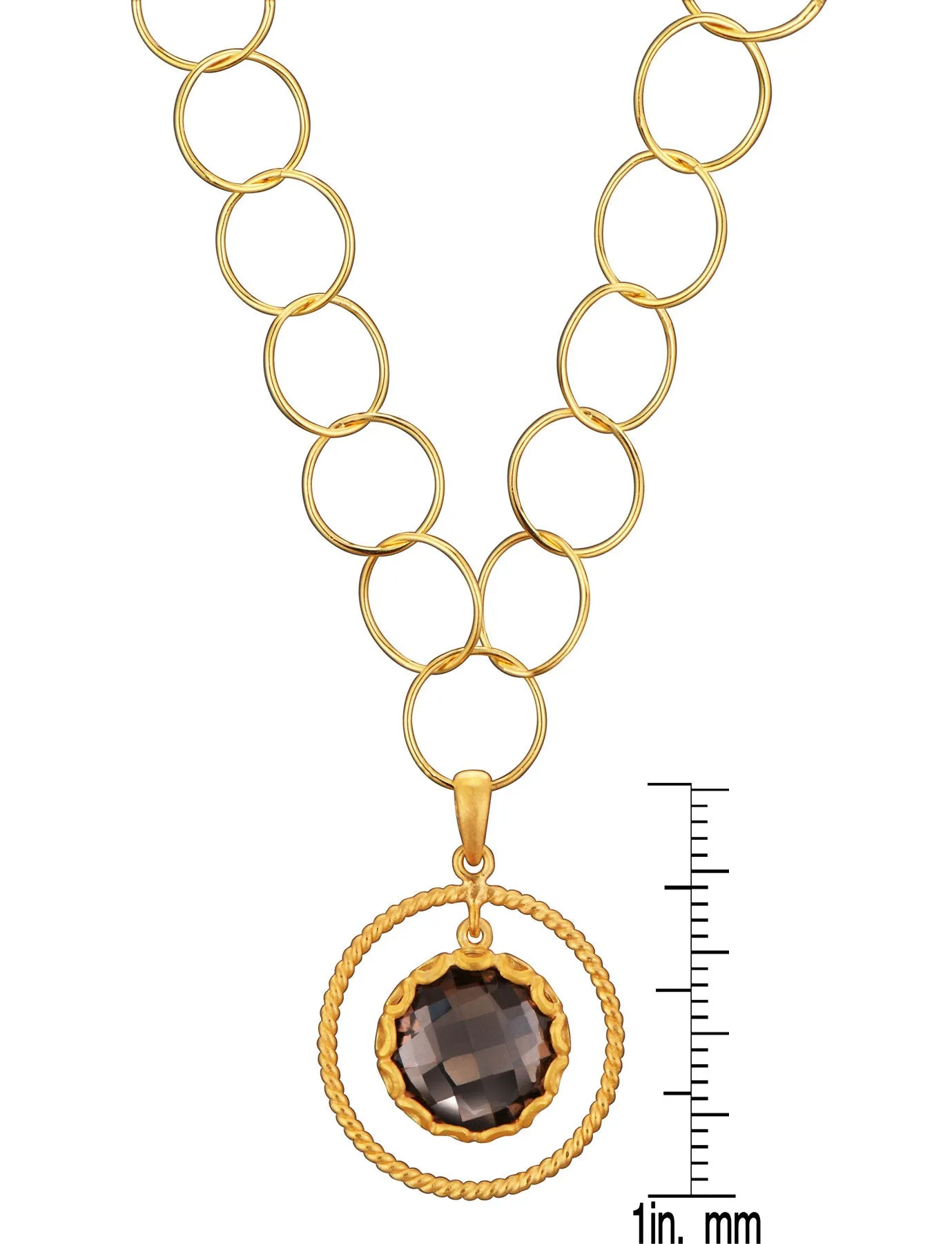 Fabienne Quartz Pendant Necklace