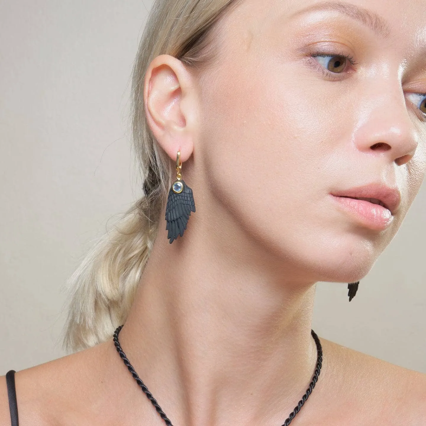 Fligelli Blue Sapphire Earrings