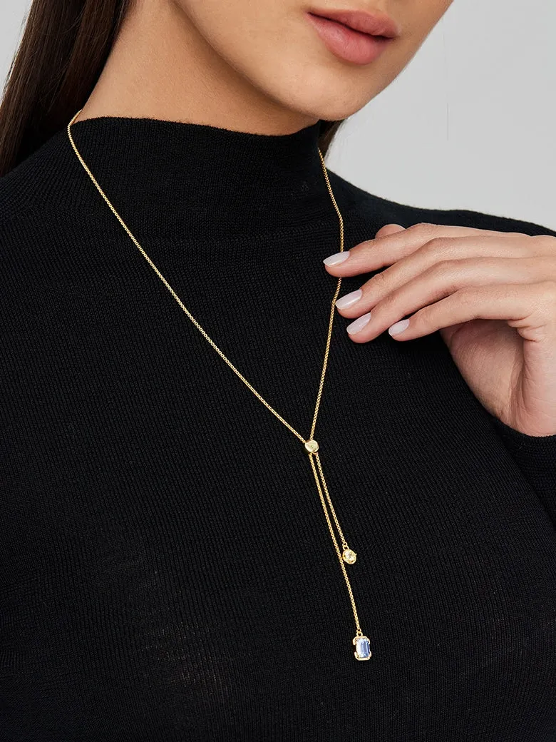 Lab-Grown Gem Slideable Chain