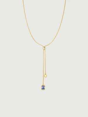 Lab-Grown Gem Slideable Chain