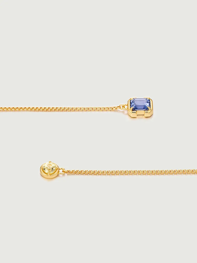 Lab-Grown Gem Slideable Chain