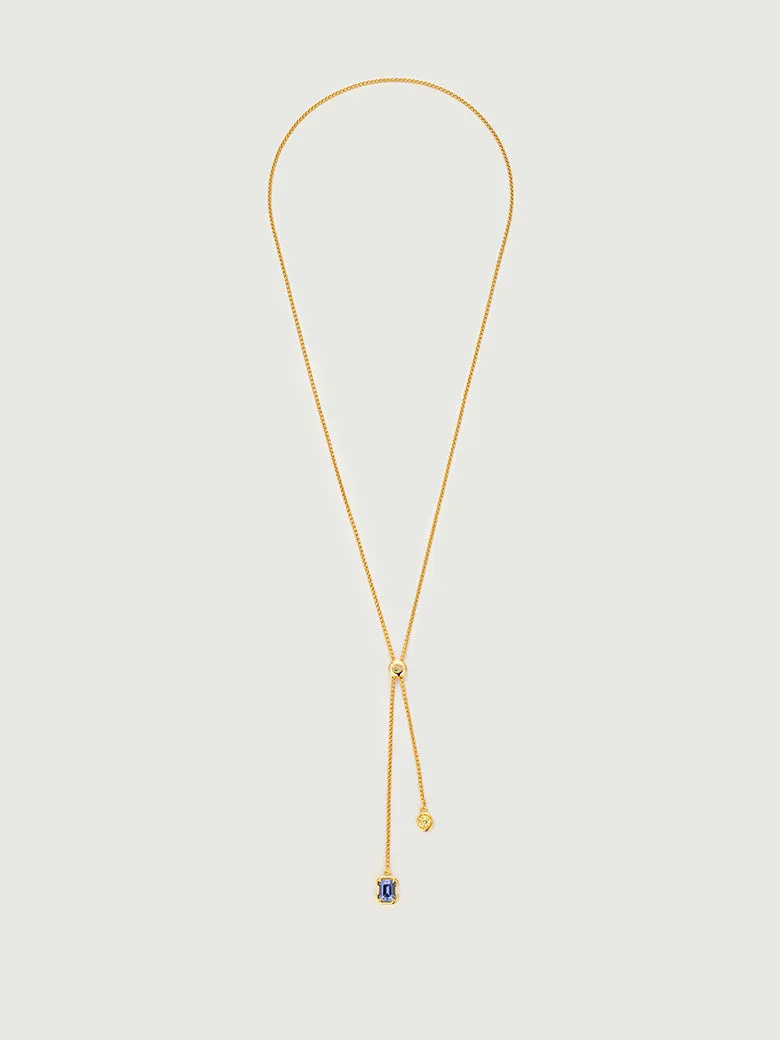 Lab-Grown Gem Slideable Chain