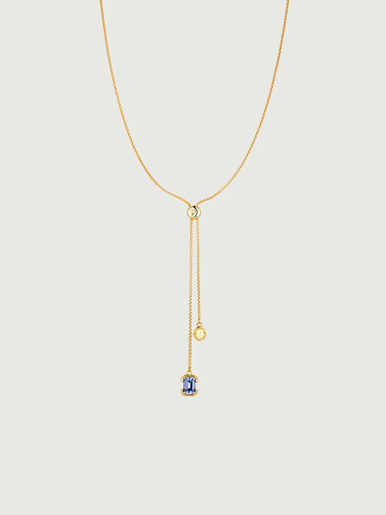 Lab-Grown Gem Slideable Chain