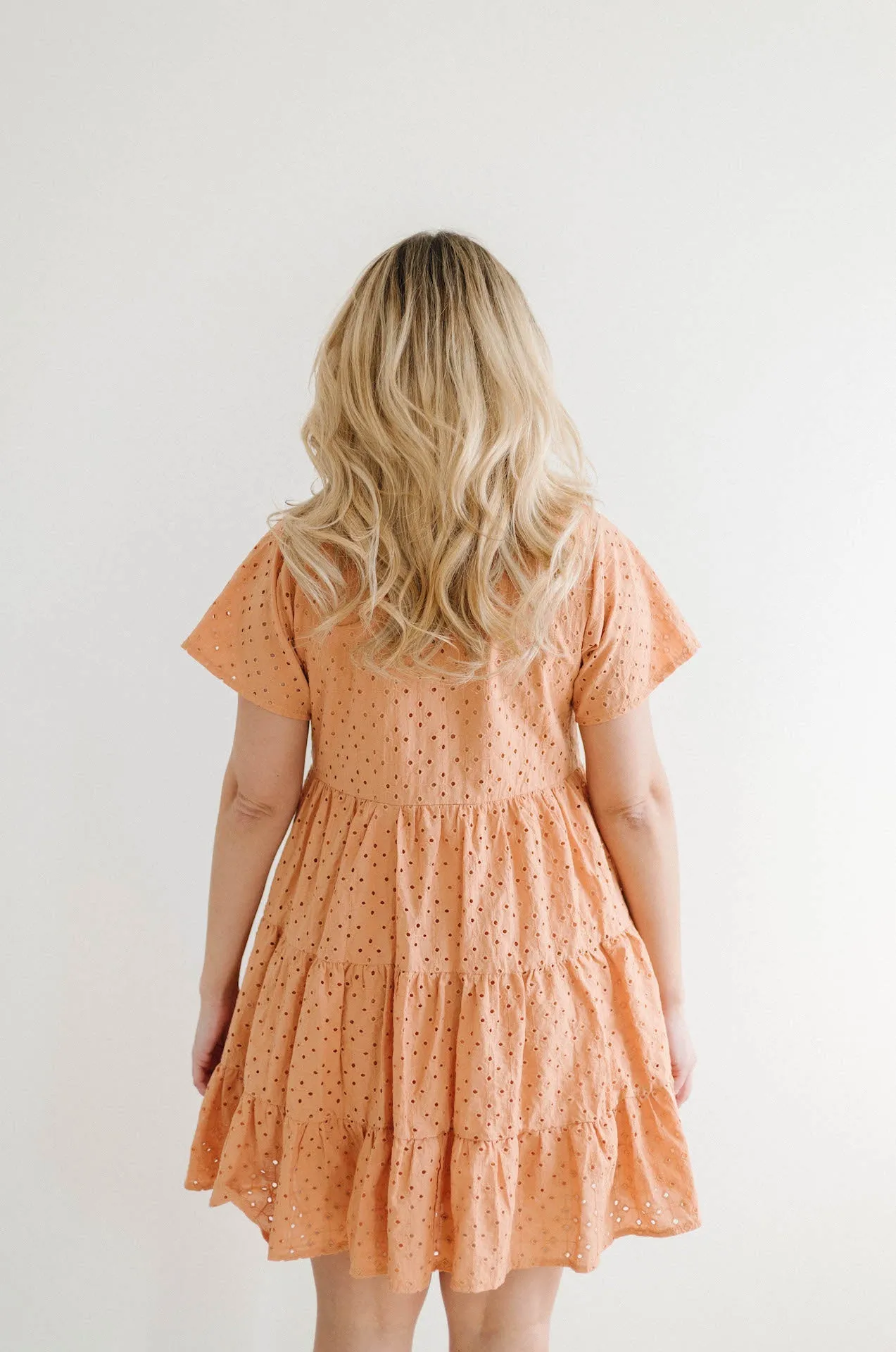 Molly Eyelet Mini Dress