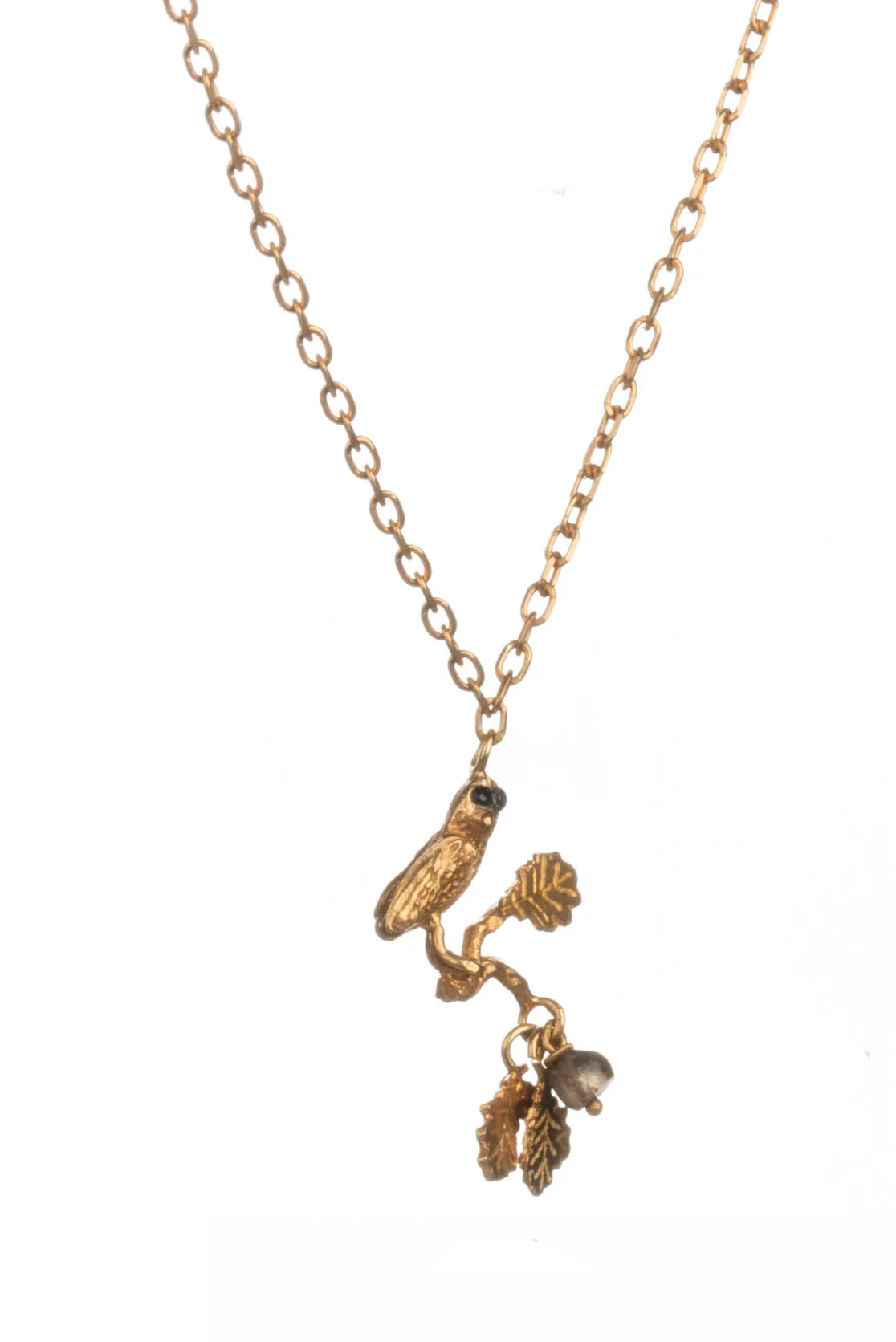 Owl On Perch Pendant