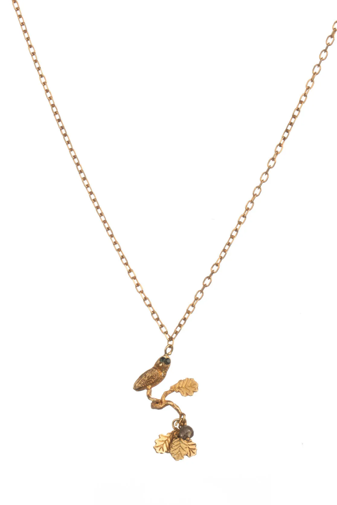 Owl On Perch Pendant