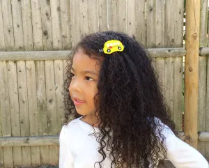 School Bus Barrette Clips I The Enchanted Magnolia
