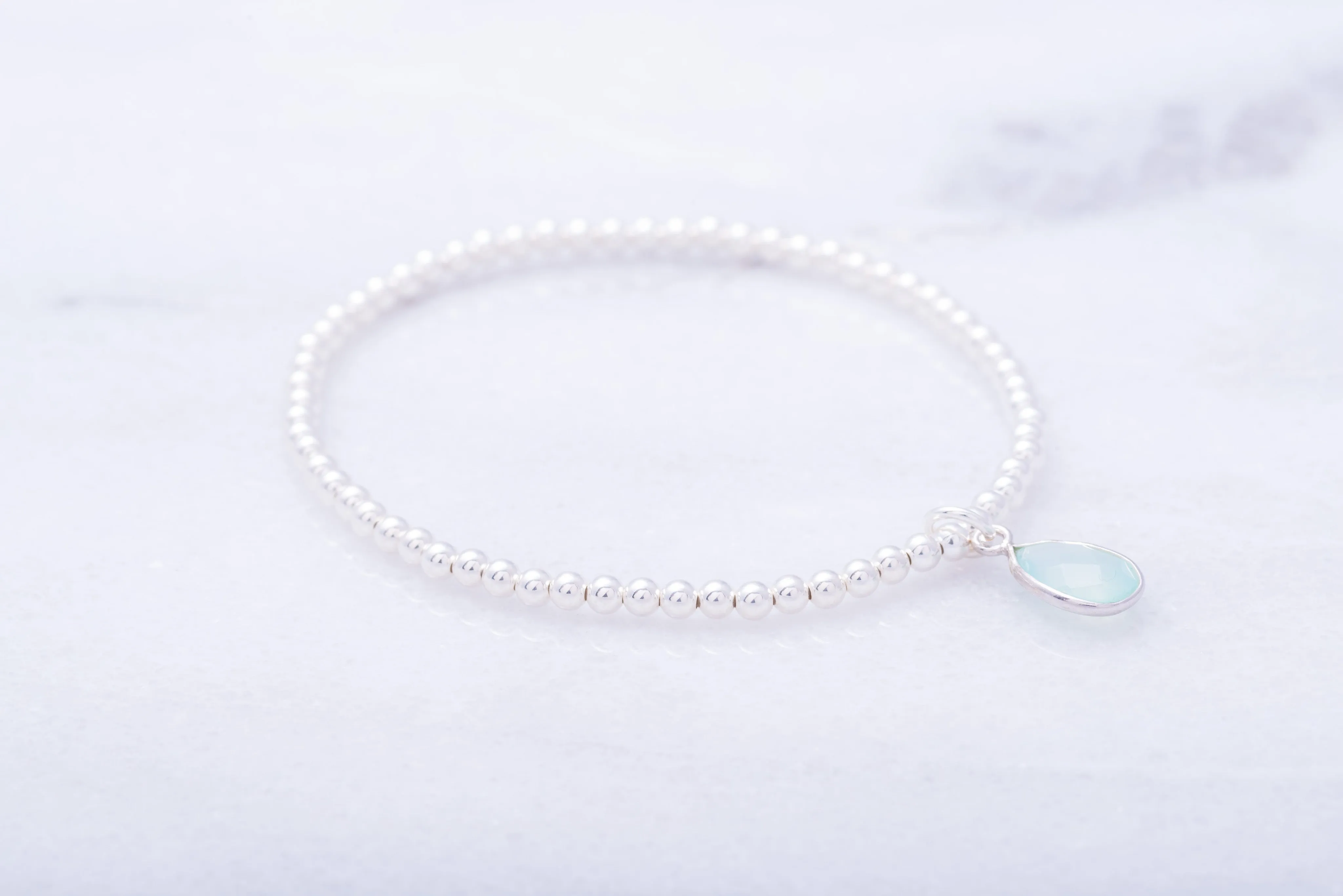 Sterling Gemstone Bracelet