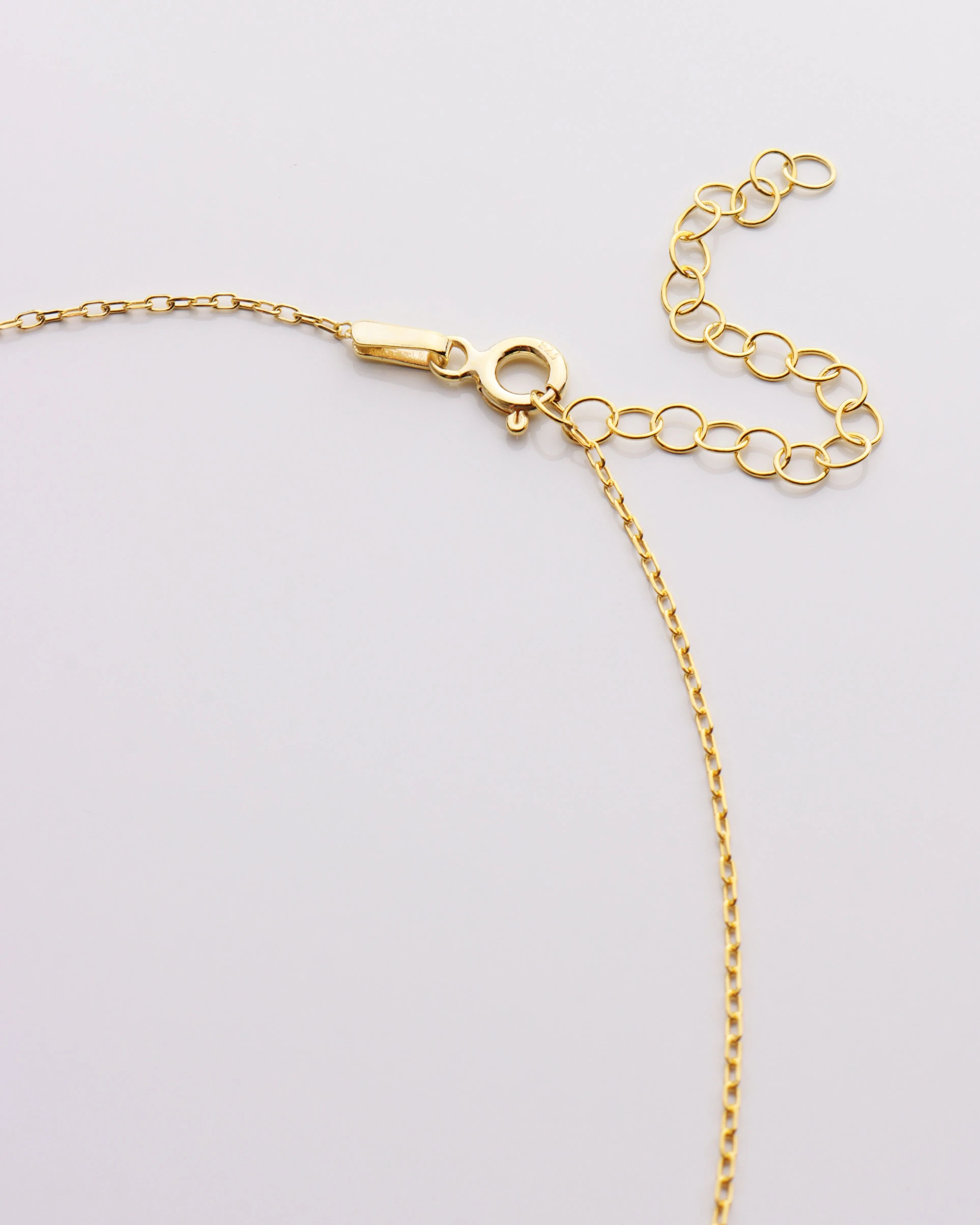Textured Disc Evil Eye Necklace